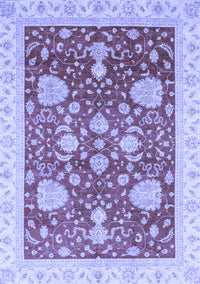 Oriental Blue Traditional Rug, abs3665blu