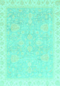 Oriental Turquoise Traditional Rug, abs3666turq