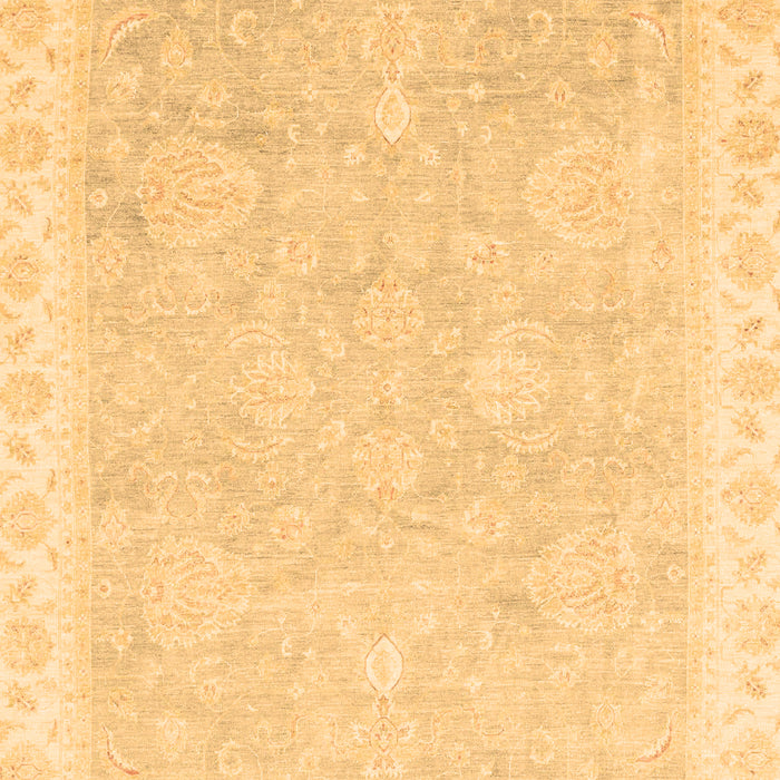 Machine Washable Oriental Brown Traditional Rug, wshabs3666brn