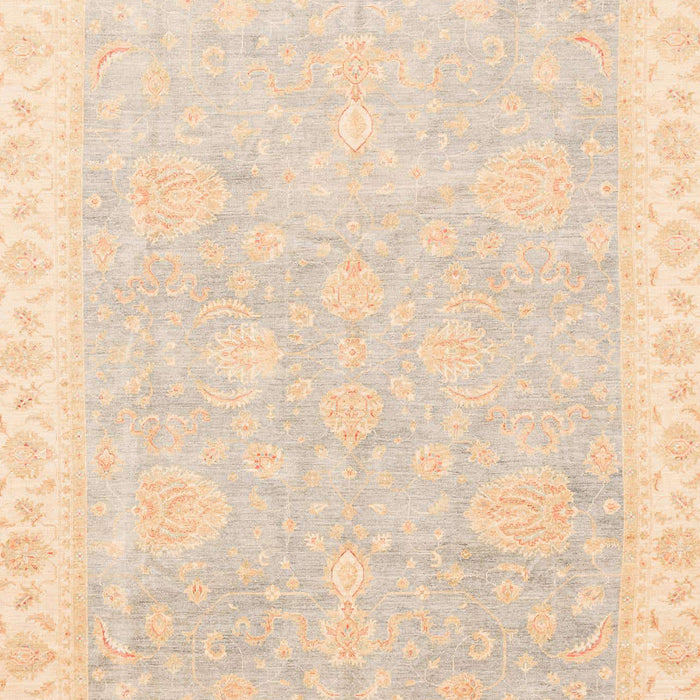 Machine Washable Abstract Deep Peach Orange Rug, wshabs3666