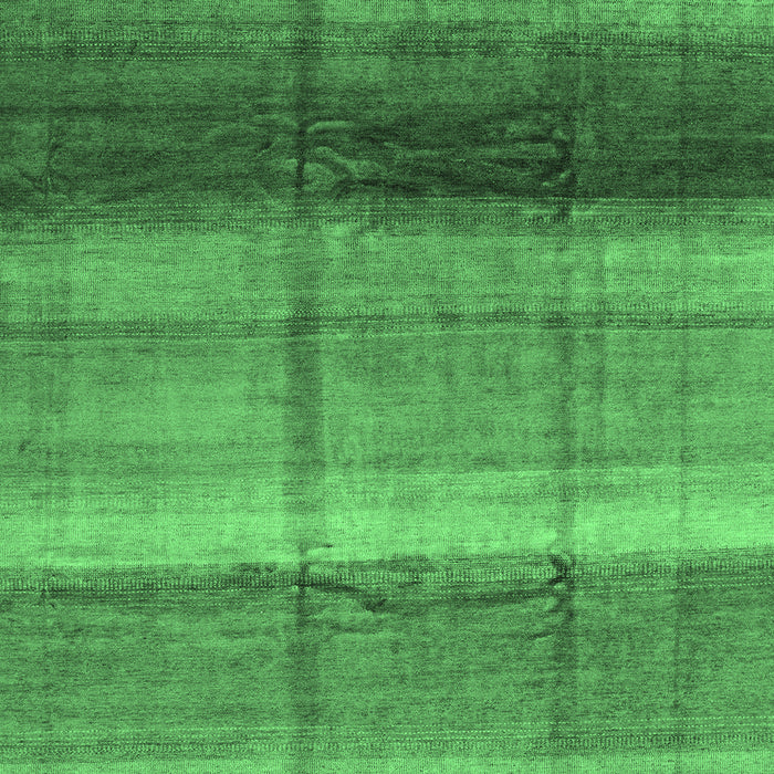 Machine Washable Abstract Emerald Green Modern Area Rugs, wshabs3667emgrn