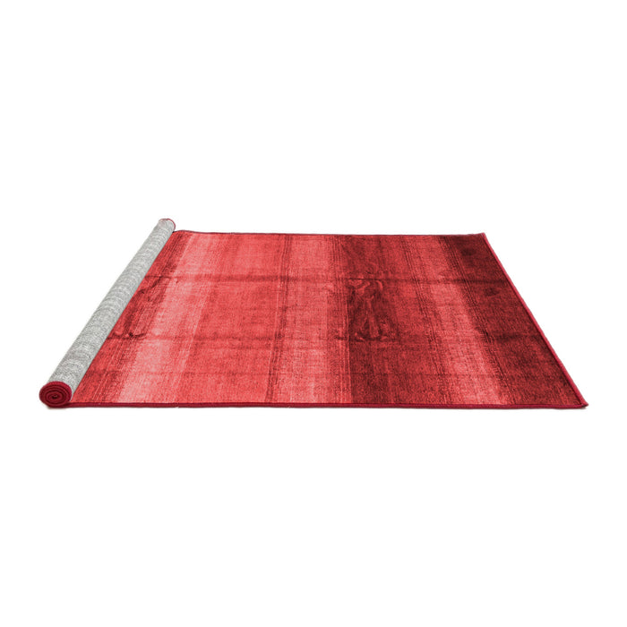 Modern Red Washable Rugs