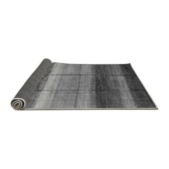 Sideview of Abstract Gray Modern Rug, abs3667gry