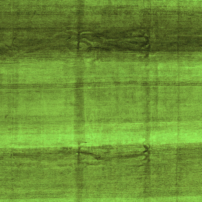 Machine Washable Abstract Green Modern Area Rugs, wshabs3667grn