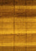 Abstract Yellow Modern Rug, abs3667yw