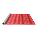 Modern Red Washable Rugs