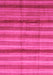 Machine Washable Abstract Pink Modern Rug, wshabs3668pnk