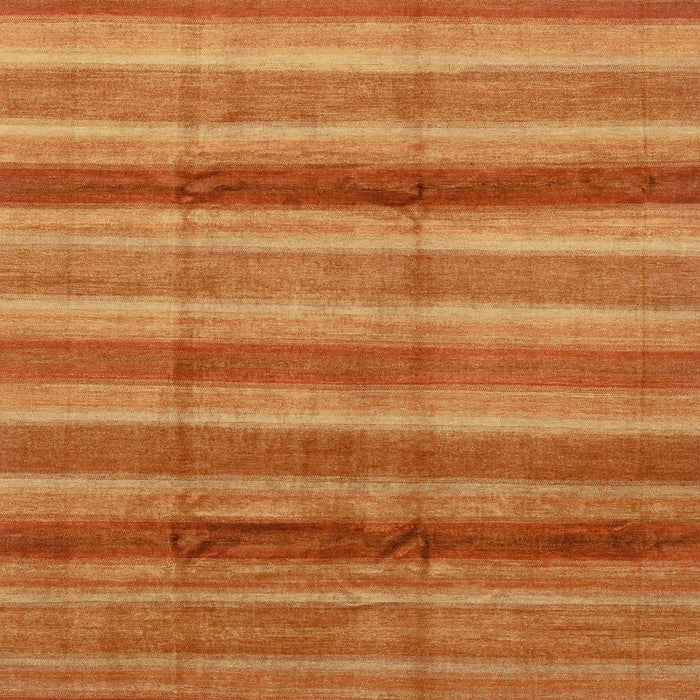 Machine Washable Abstract Orange Red Rug, wshabs3668