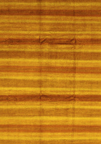 Abstract Yellow Modern Rug, abs3668yw