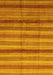 Abstract Yellow Modern Rug, abs3668yw