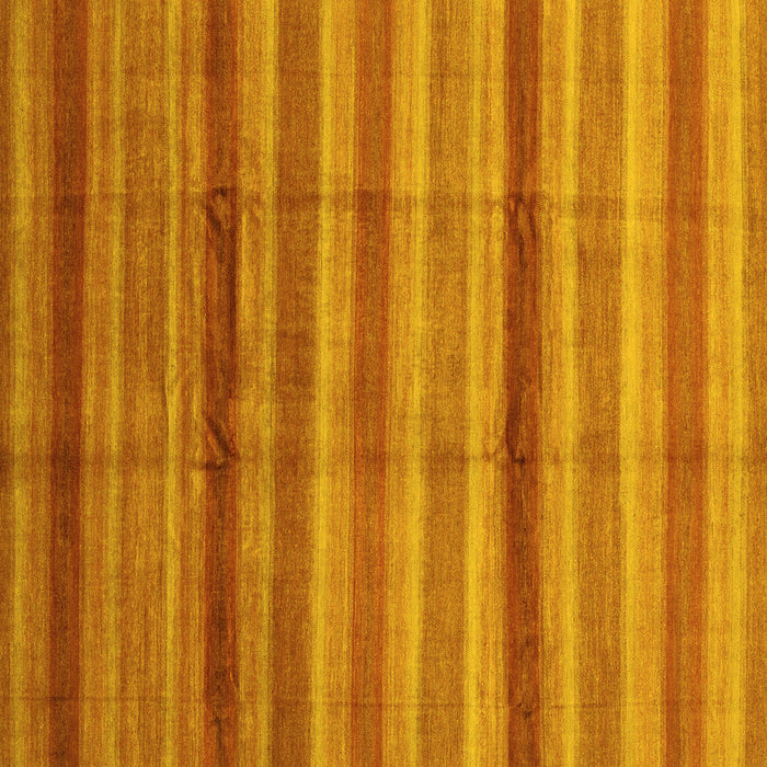 Square Abstract Yellow Modern Rug, abs3668yw