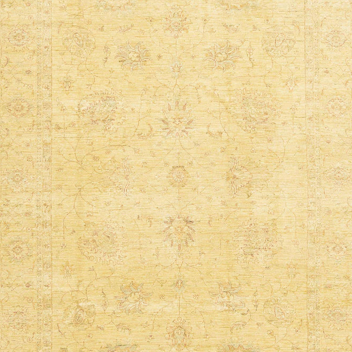 Machine Washable Abstract Chrome Gold Yellow Rug, wshabs3669