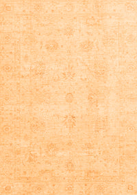 Oriental Orange Traditional Rug, abs3669org