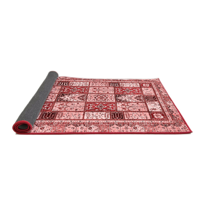 Abstract Red Modern Area Rugs