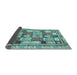 Sideview of Abstract Light Blue Modern Rug, abs366lblu