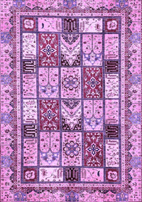 Abstract Purple Modern Rug, abs366pur