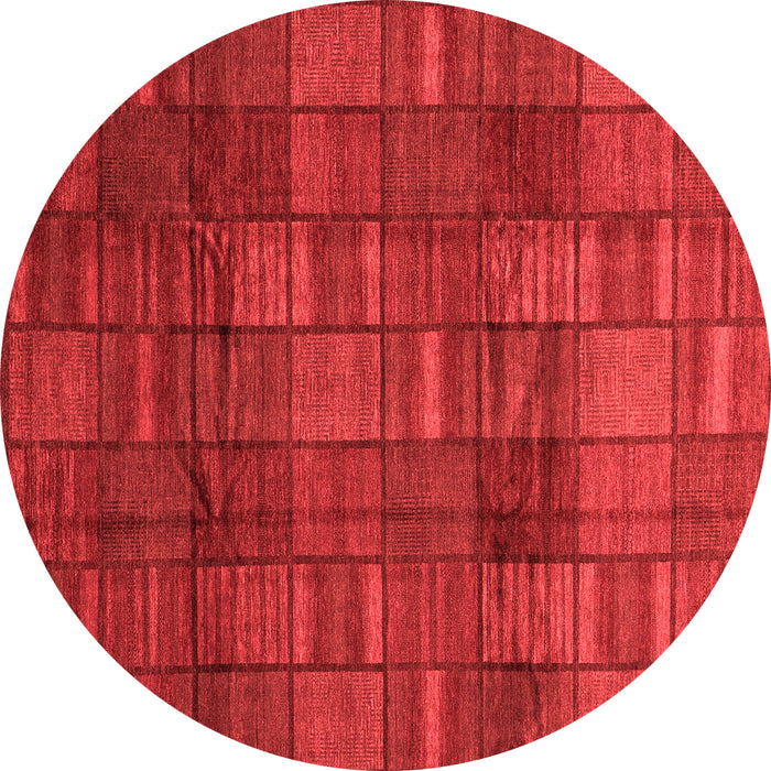 Machine Washable Abstract Red Modern Rug, wshabs3670red