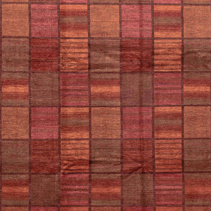 Abstract Red Modern Rug, abs3670