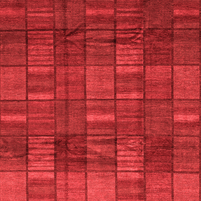 Abstract Red Modern Area Rugs
