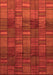 Abstract Orange Modern Rug, abs3670org