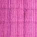 Square Machine Washable Abstract Pink Modern Rug, wshabs3671pnk