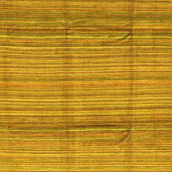 Abstract Yellow Modern Rug, abs3671yw