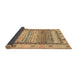 Sideview of Abstract Light Brown Modern Rug, abs3672