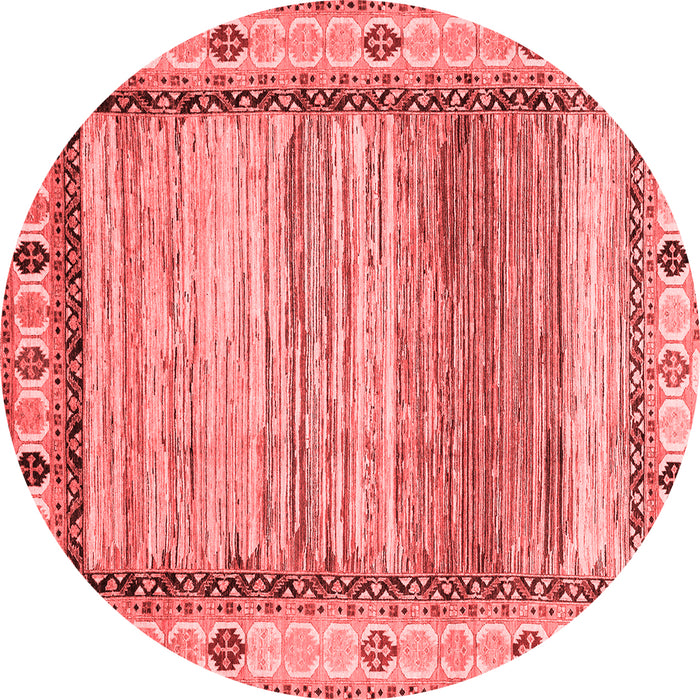 Machine Washable Abstract Red Modern Rug, wshabs3672red