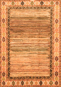 Abstract Orange Modern Rug, abs3672org