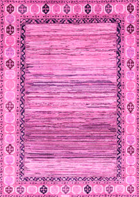 Abstract Pink Modern Rug, abs3672pnk