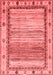 Abstract Red Modern Area Rugs