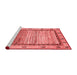 Modern Red Washable Rugs