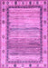 Machine Washable Abstract Purple Modern Area Rugs, wshabs3672pur