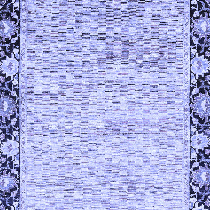 Abstract Blue Modern Rug, abs3673blu