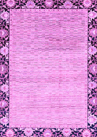 Abstract Purple Modern Rug, abs3673pur