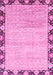 Abstract Pink Modern Rug, abs3673pnk