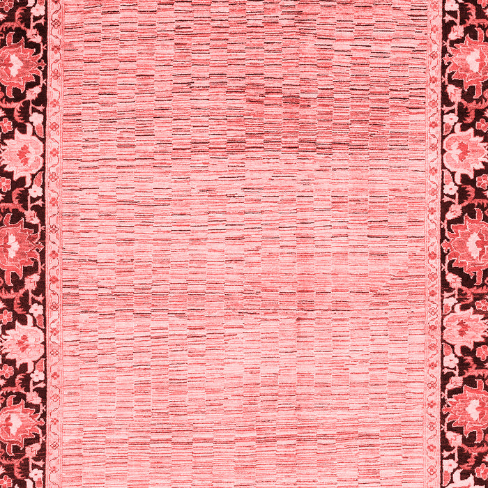 Abstract Red Modern Area Rugs