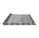 Sideview of Abstract Gray Modern Rug, abs3673gry