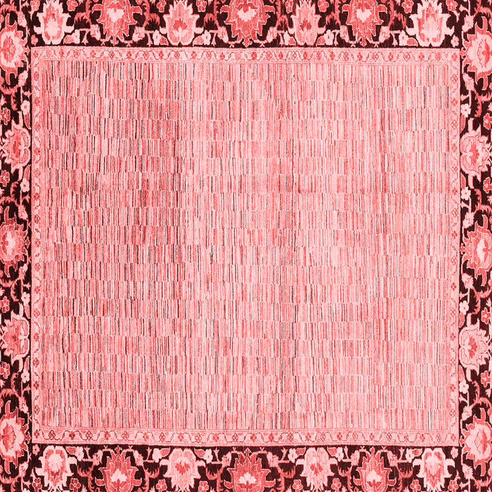 Abstract Red Modern Rug, abs3673red