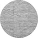 Round Abstract Gray Modern Rug, abs3674gry