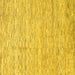 Square Abstract Yellow Modern Rug, abs3674yw