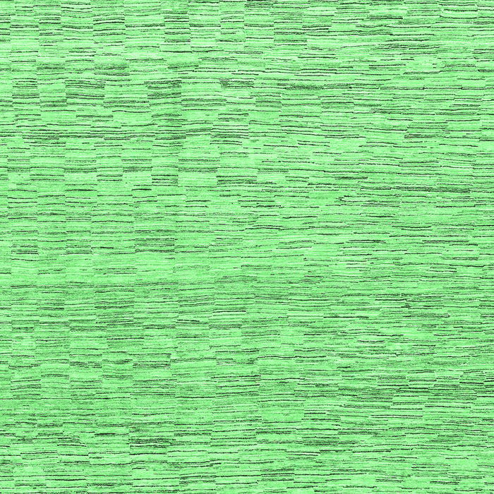 Machine Washable Abstract Emerald Green Modern Area Rugs, wshabs3674emgrn