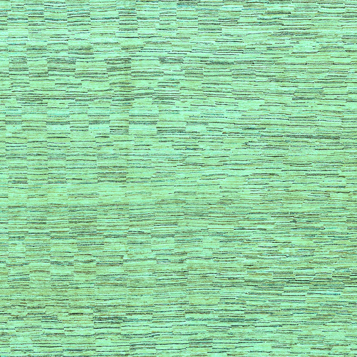 Machine Washable Abstract Turquoise Modern Area Rugs, wshabs3674turq