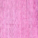 Square Machine Washable Abstract Pink Modern Rug, wshabs3674pnk