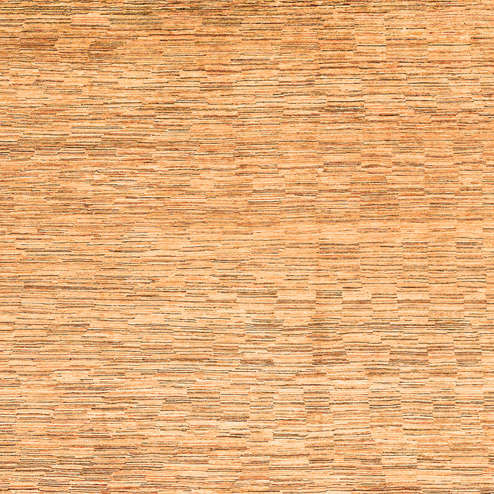 Square Abstract Orange Modern Rug, abs3674org