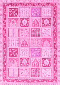 Abstract Pink Modern Rug, abs3675pnk