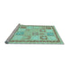 Sideview of Machine Washable Abstract Light Blue Modern Rug, wshabs3675lblu