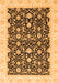 Oriental Orange Traditional Rug, abs3676org