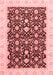 Oriental Red Traditional Area Rugs