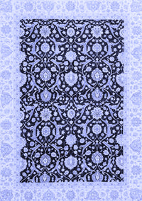 Oriental Blue Traditional Rug, abs3676blu